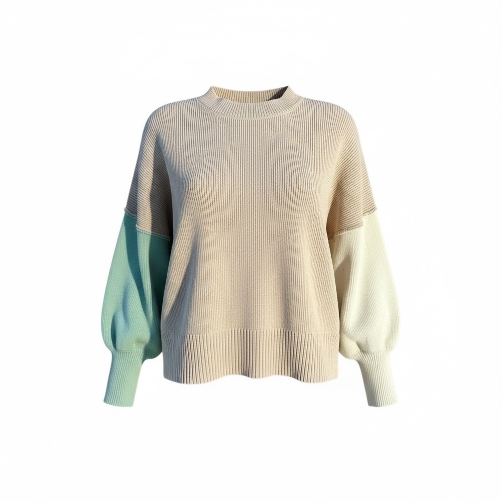 Colorblock Women's Sweater